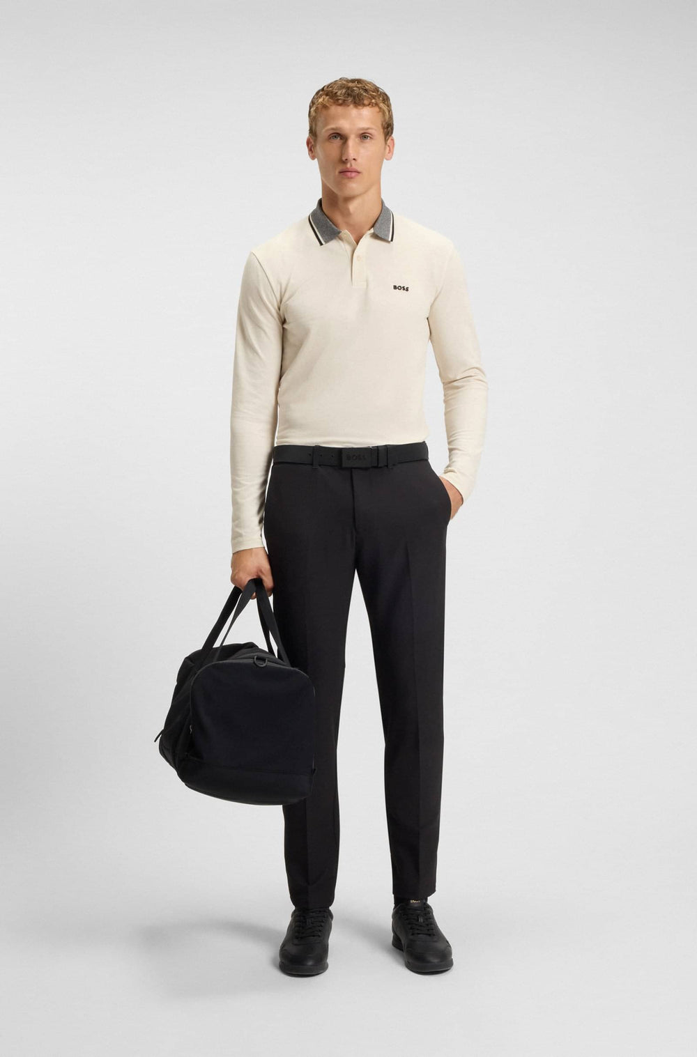 BOSS Polos Regular Fit - PL_LEAGUE PLISY 50548970- Concorde Fashion#color_white-131