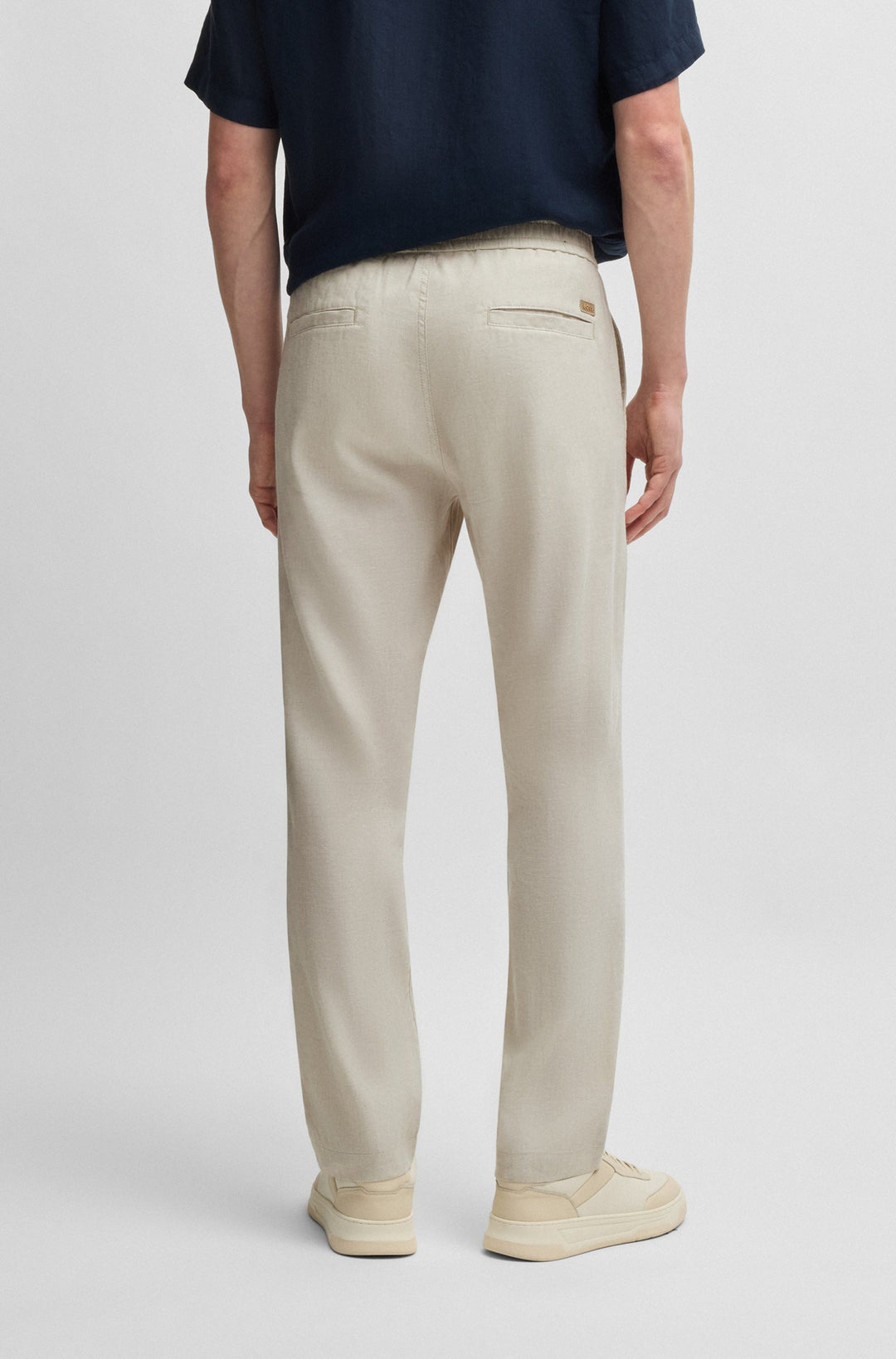 BOSS Trousers  - SANDERSON-L 50536881- Concorde Fashion#color_beige-271