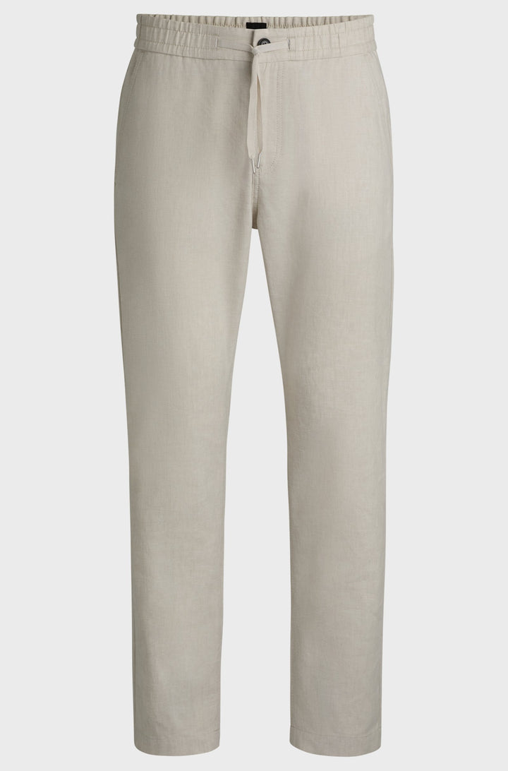 BOSS Trousers  - SANDERSON-L 50536881- Concorde Fashion#color_beige-271