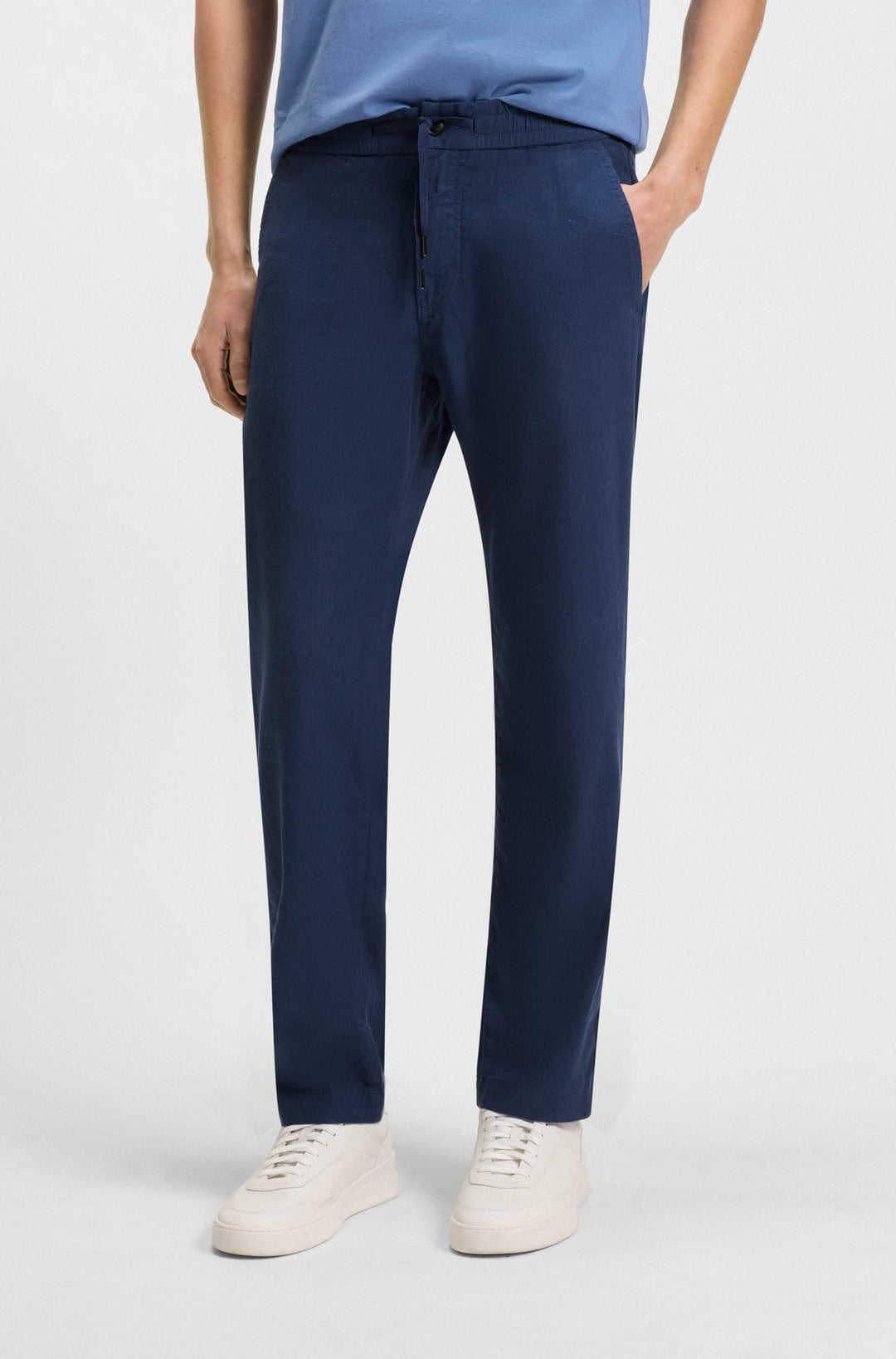 BOSS Trousers  - SANDERSON-L 50536881- Concorde Fashion#color_blue-466