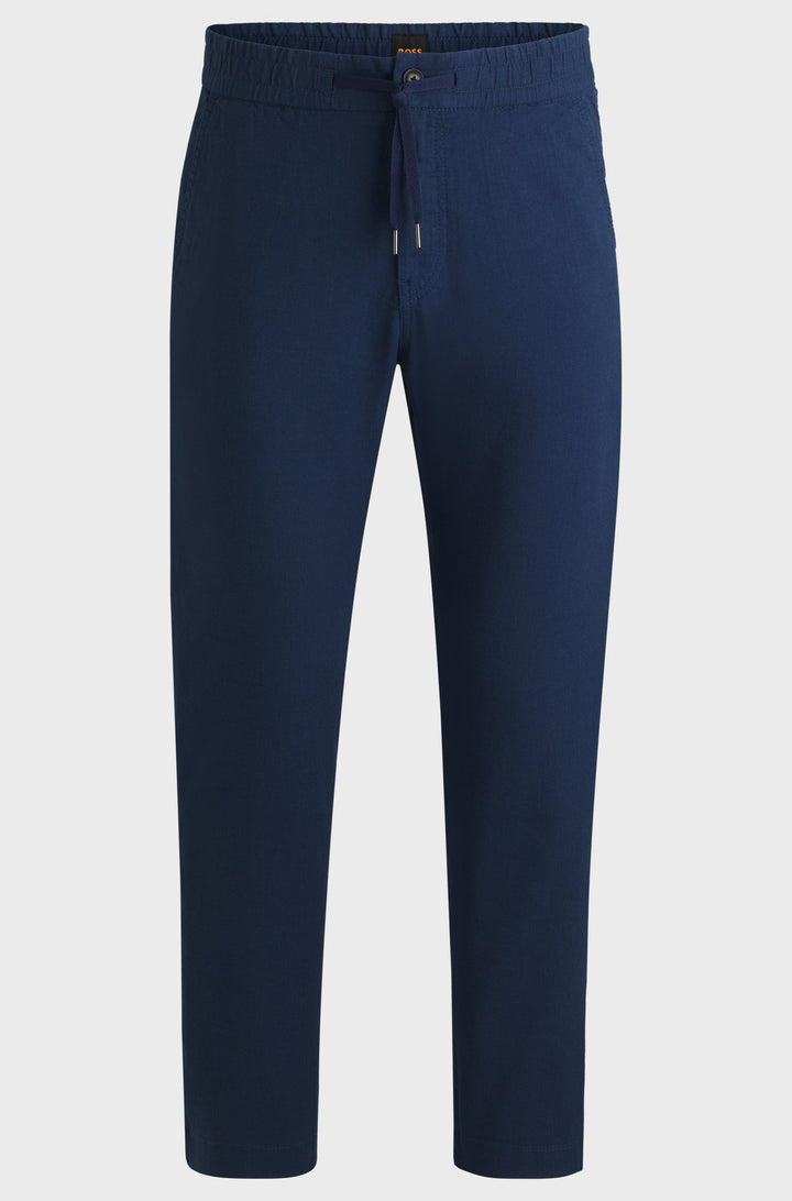BOSS Trousers  - SANDERSON-L 50536881- Concorde Fashion#color_blue-466