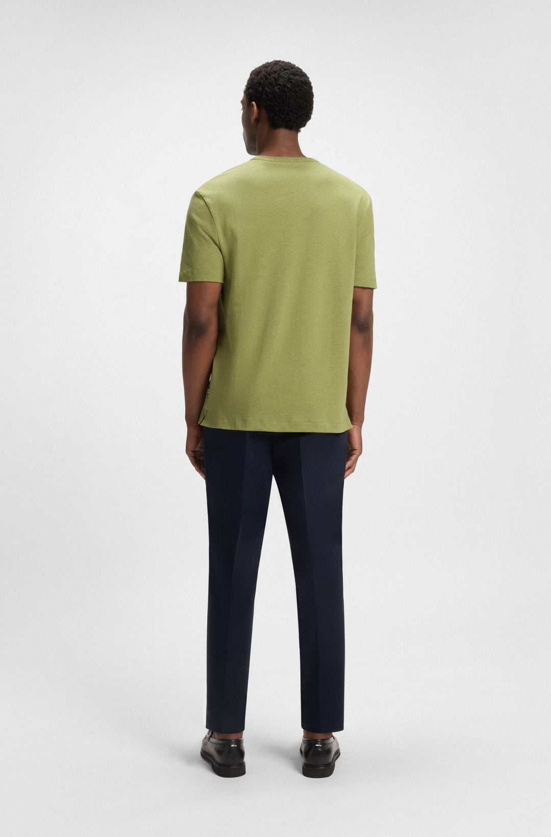BOSS T-Shirts Regular Fit in Cotton Mix - H-TAUT 28 10270466 01-50537498- Concorde Fashion#color_green-311
