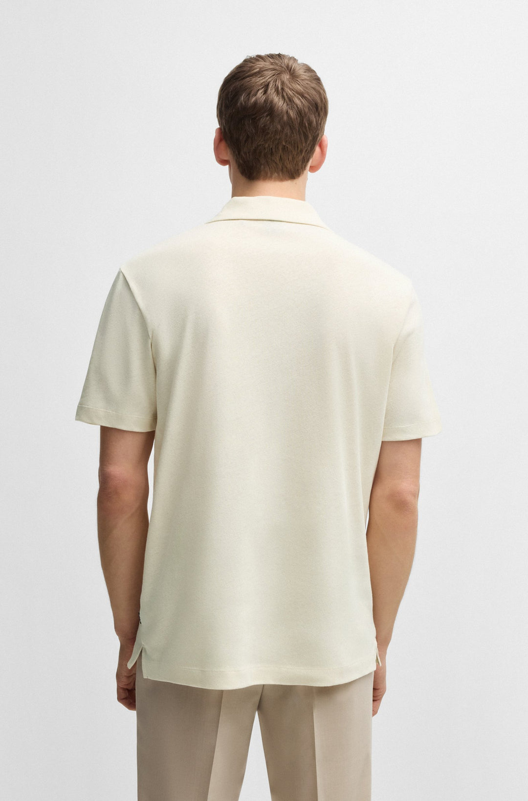 BOSS Polos Regular Fit - H-PONTI 28 50537502- Concorde Fashion#color_white-131