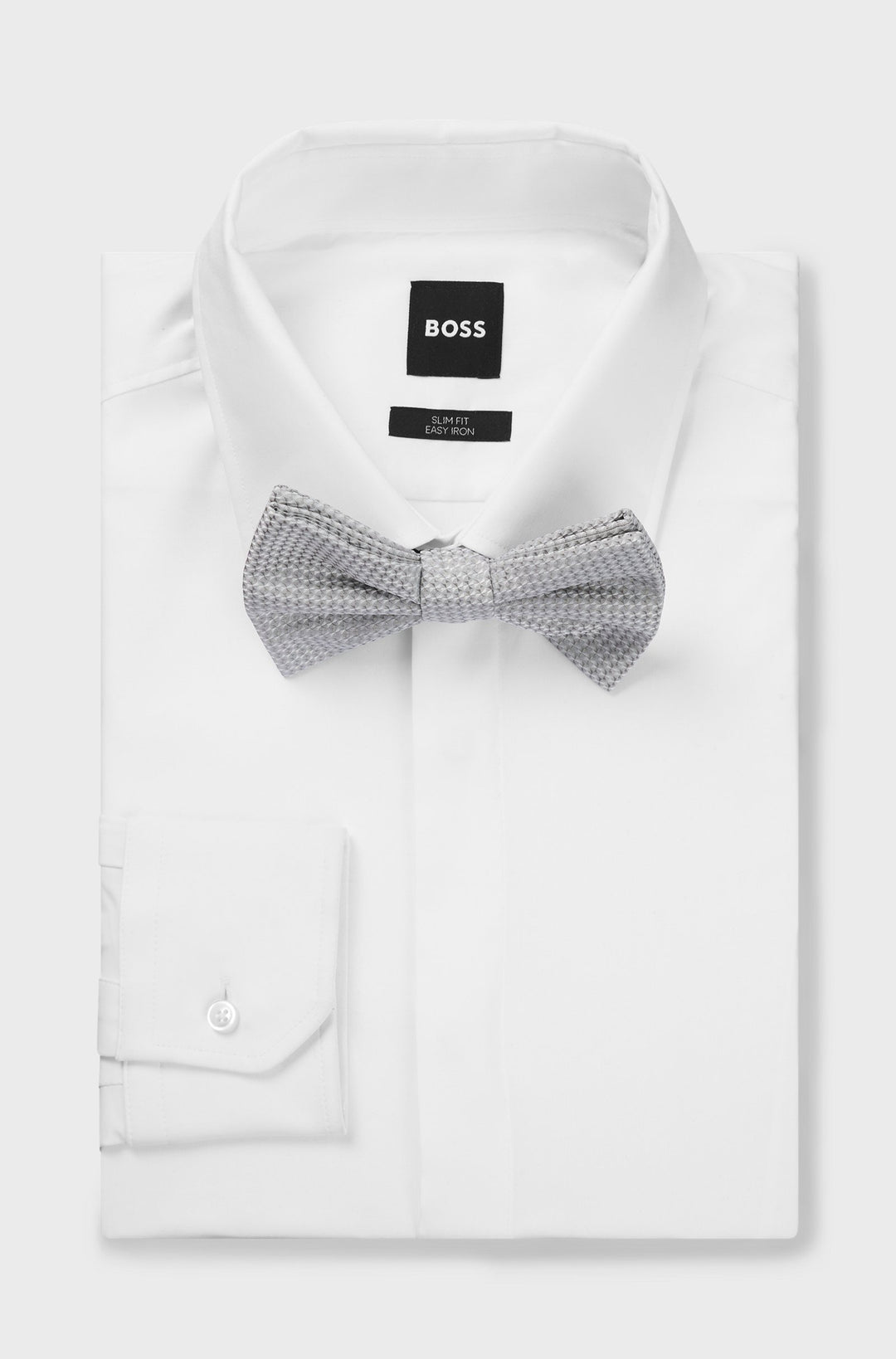 BOSS Ties  - H-B.TIE BIGIOTTO 242 50539004- Concorde Fashion#color_silver-041