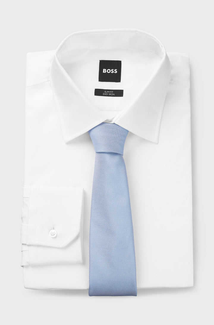 BOSS Ties  - H-TIE 7.5 CM-222 50538878- Concorde Fashion#color_blue-450