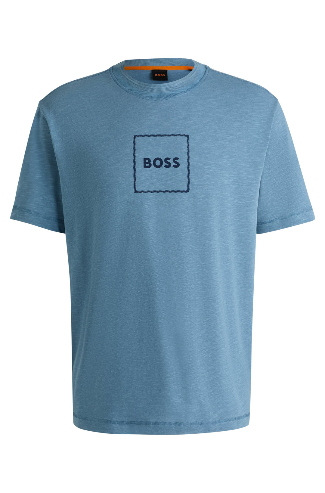 BOSS T-Shirts Relaxed Fit - TE_LINENLOGO 50536729- Concorde Fashion#color_blue-462