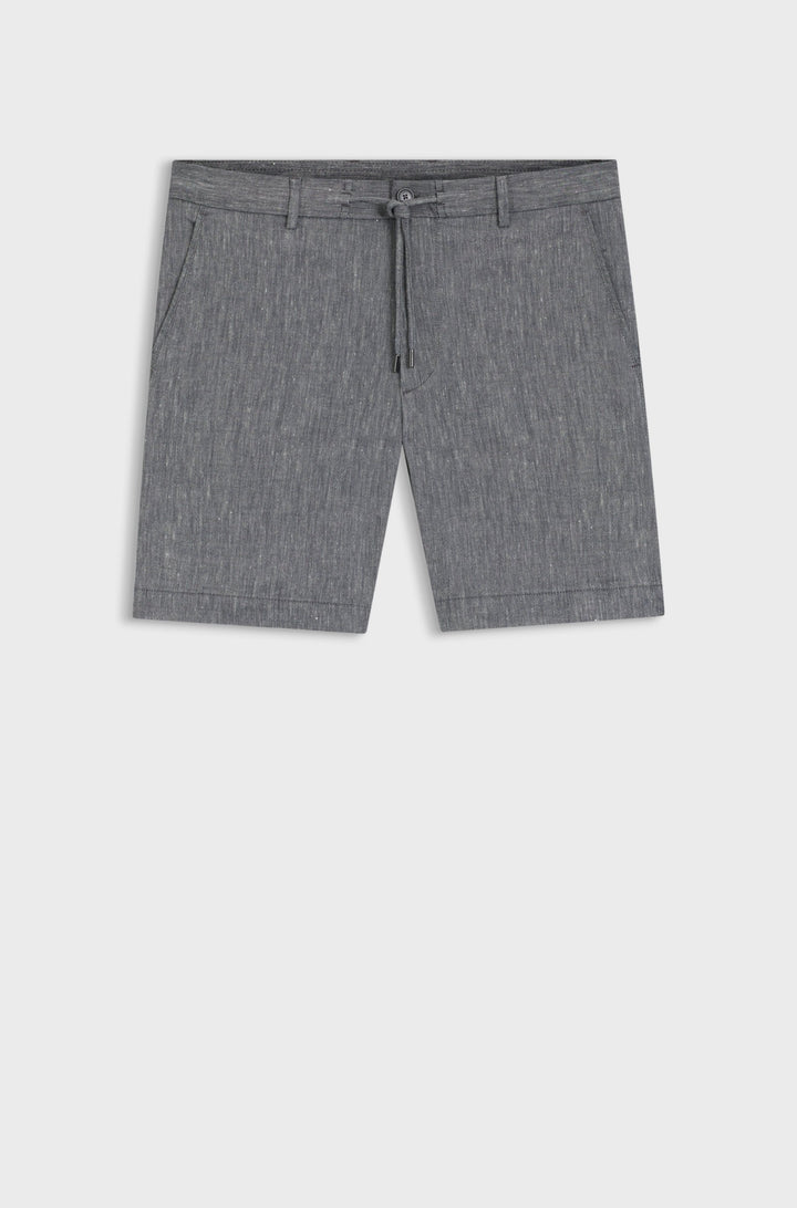 BOSS Shorts Regular Fit in Polyester Mix - C-KANE-RDS-SHORTS 10270605 01-50538016- Concorde Fashion#color_navy-404
