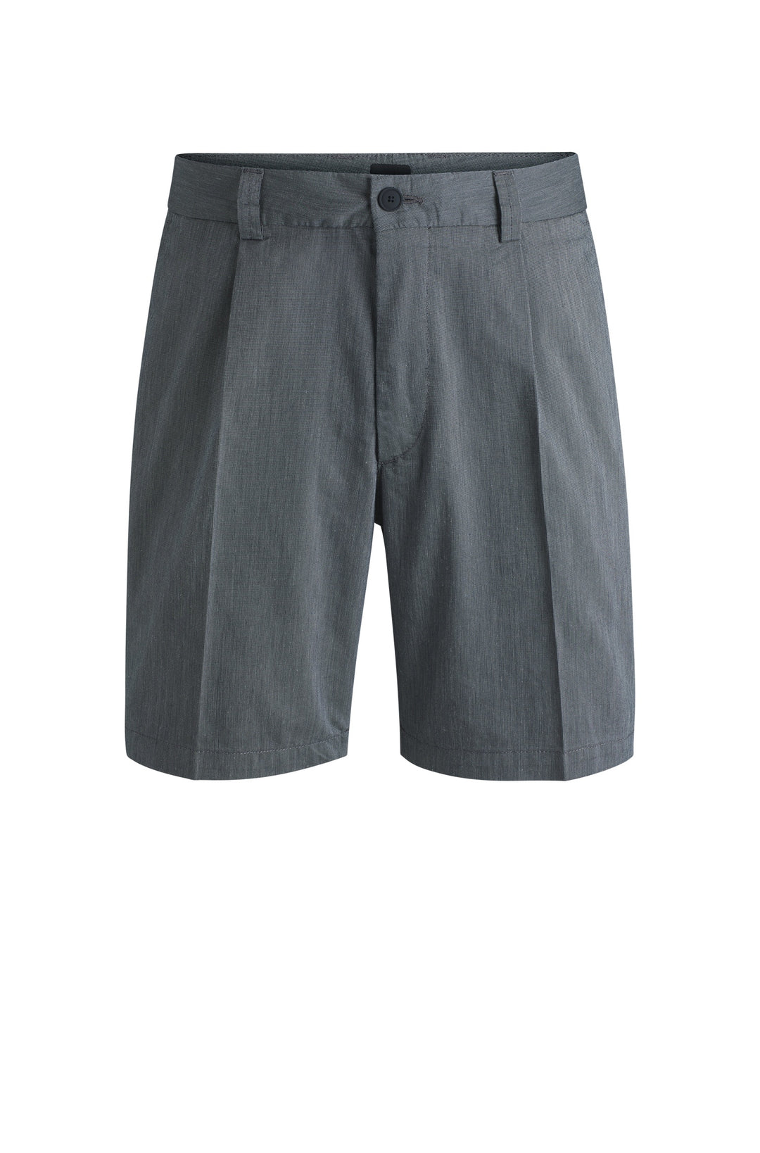 BOSS Shorts Tapered Fit in Cotton Mix - P-PERIN-PL-SHORTS 10270625 01-50538741- Concorde Fashion#color_navy-404