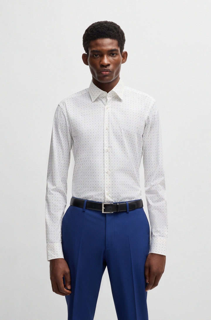 BOSS Formal Shirts Regular Fit - H-JOE-KENT-C1-214 50538961- Concorde Fashion#color_blue-450