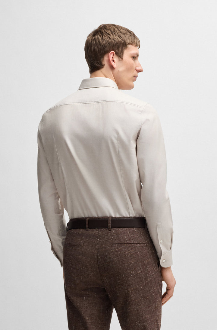 BOSS Formal Shirts Slim Fit - H-HANK-SPREAD-C1-222 50539203- Concorde Fashion#color_beige-275