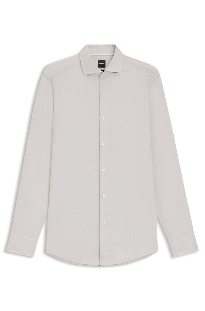 BOSS Formal Shirts Slim Fit - H-HANK-SPREAD-C1-222 50539203- Concorde Fashion#color_beige-275