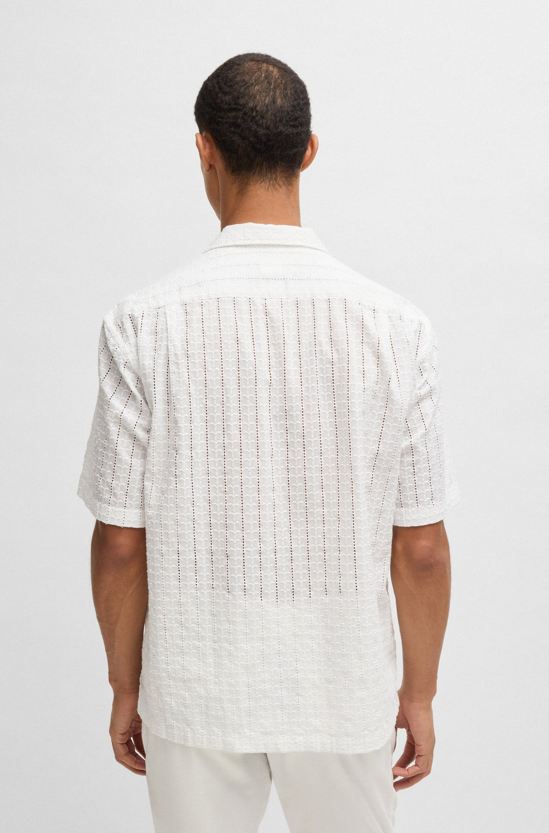 BOSS Casual Shirts Relaxed Fit - C-LARS-252 50539236- Concorde Fashion#color_white-100