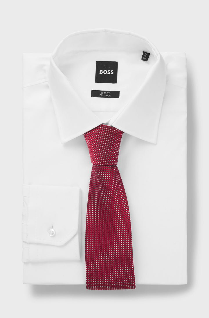 BOSS Ties  - H-TIE 7.5 CM-222 50538993- Concorde Fashion#color_red-624