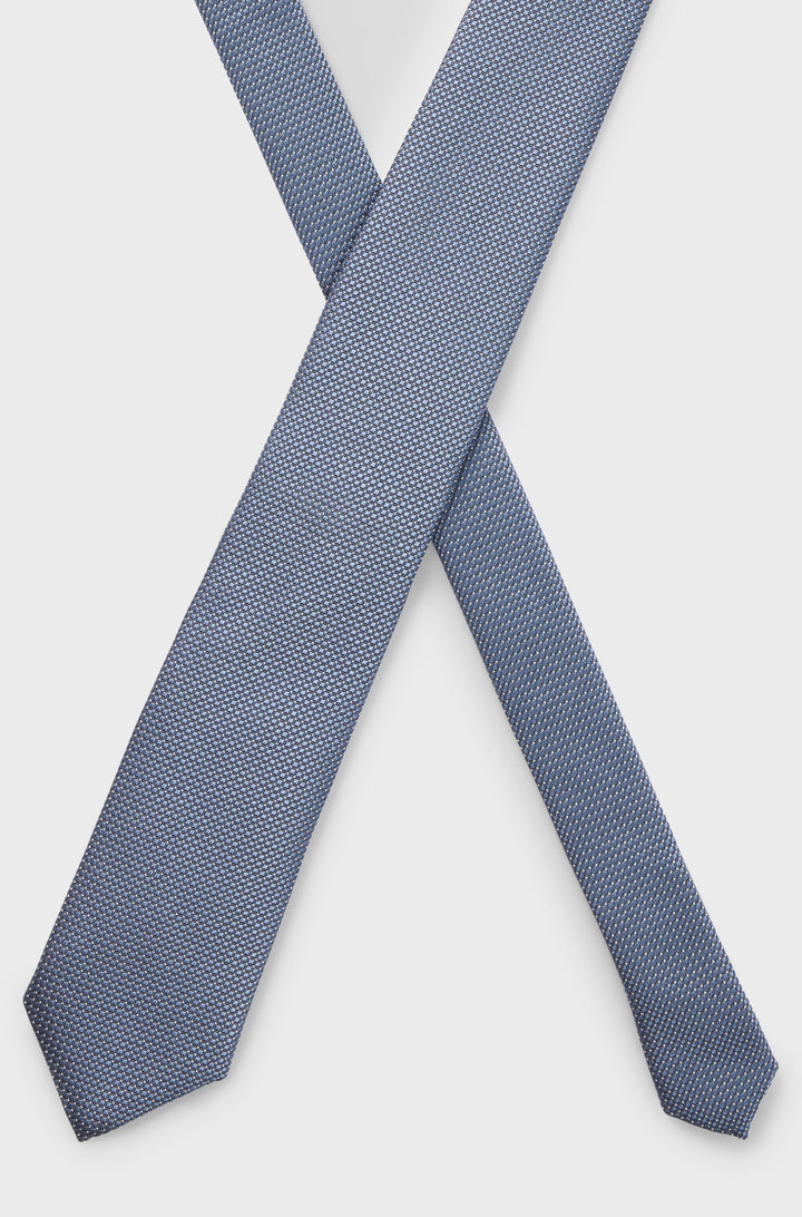 BOSS Ties  - H-TIE 7.5 CM-222 50538993- Concorde Fashion#color_blue-459