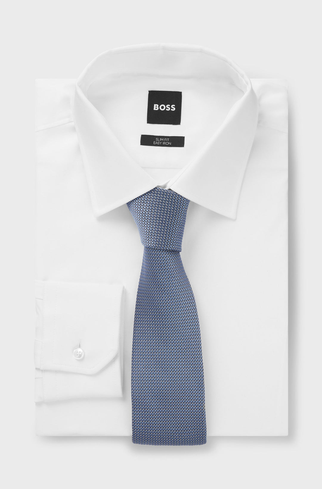 BOSS Ties  - H-TIE 7.5 CM-222 50538993- Concorde Fashion#color_blue-459