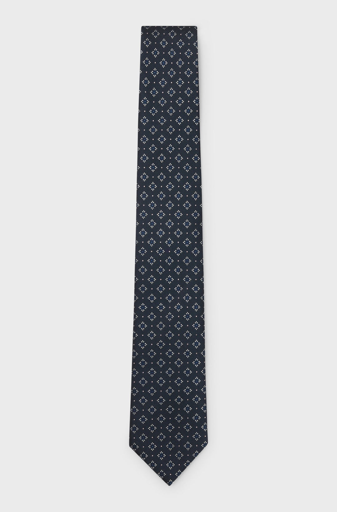 BOSS Ties  - H-TIE 7.5 CM-222 50538981- Concorde Fashion#color_blue-459