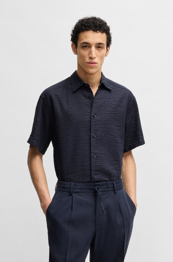 BOSS Casual Shirts Relaxed Fit - C-CORY-SH-252 50539536- Concorde Fashion#color_navy-404