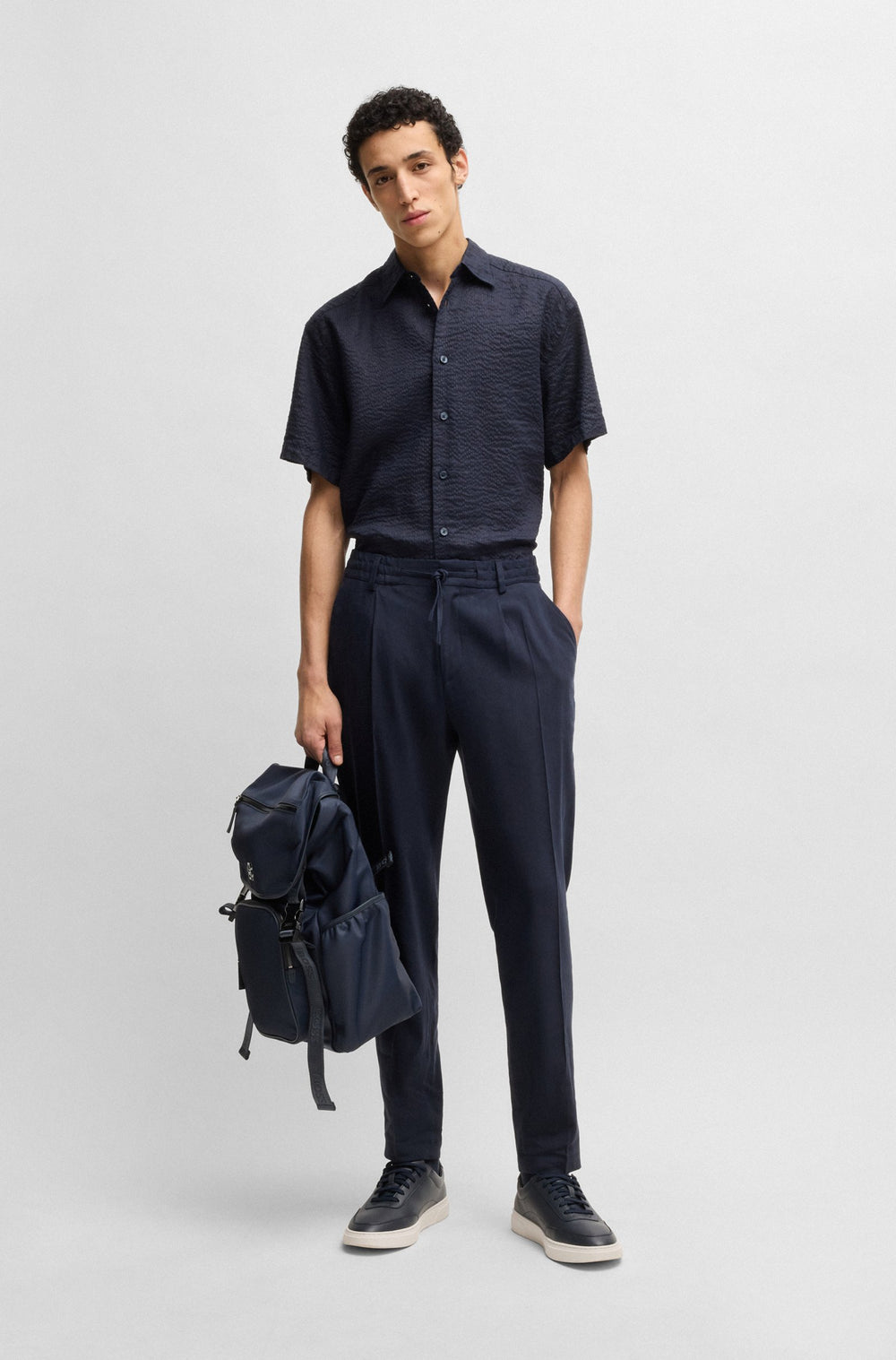 BOSS Casual Shirts Relaxed Fit - C-CORY-SH-252 50539536- Concorde Fashion#color_navy-404