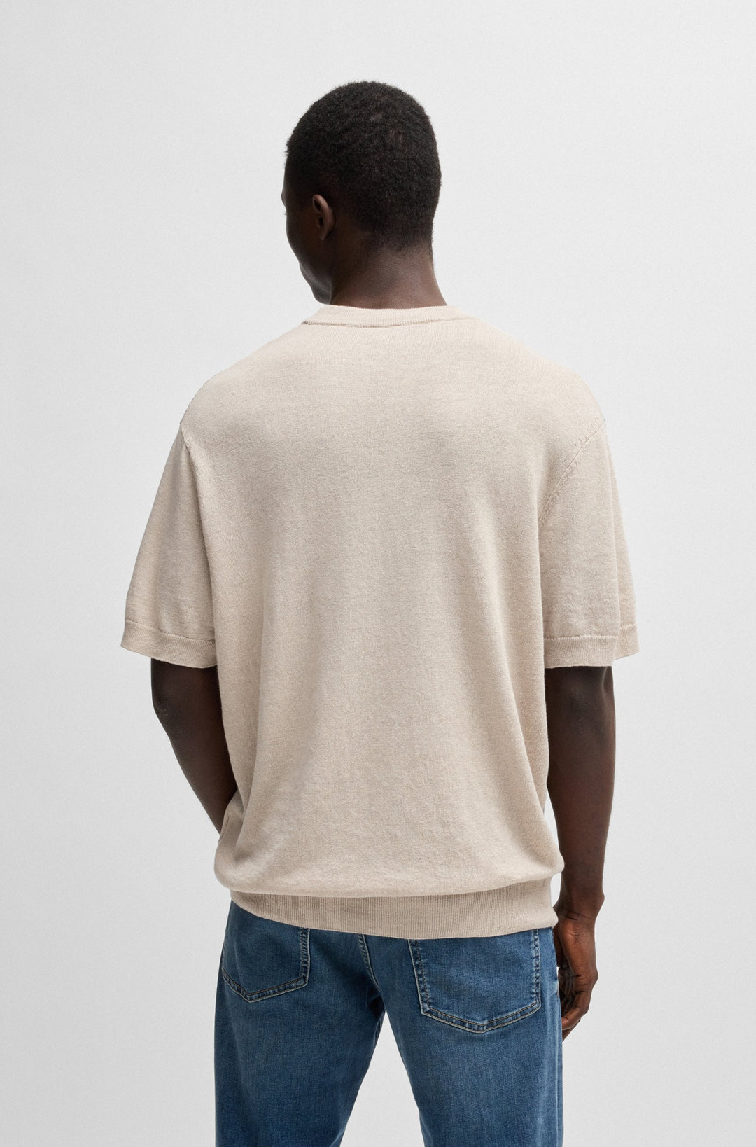 BOSS Sweaters Relaxed Fit - AJORDINO 50539573- Concorde Fashion#color_beige-271