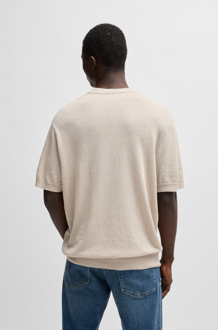 BOSS Sweaters Relaxed Fit - AJORDINO 50539573- Concorde Fashion#color_beige-271