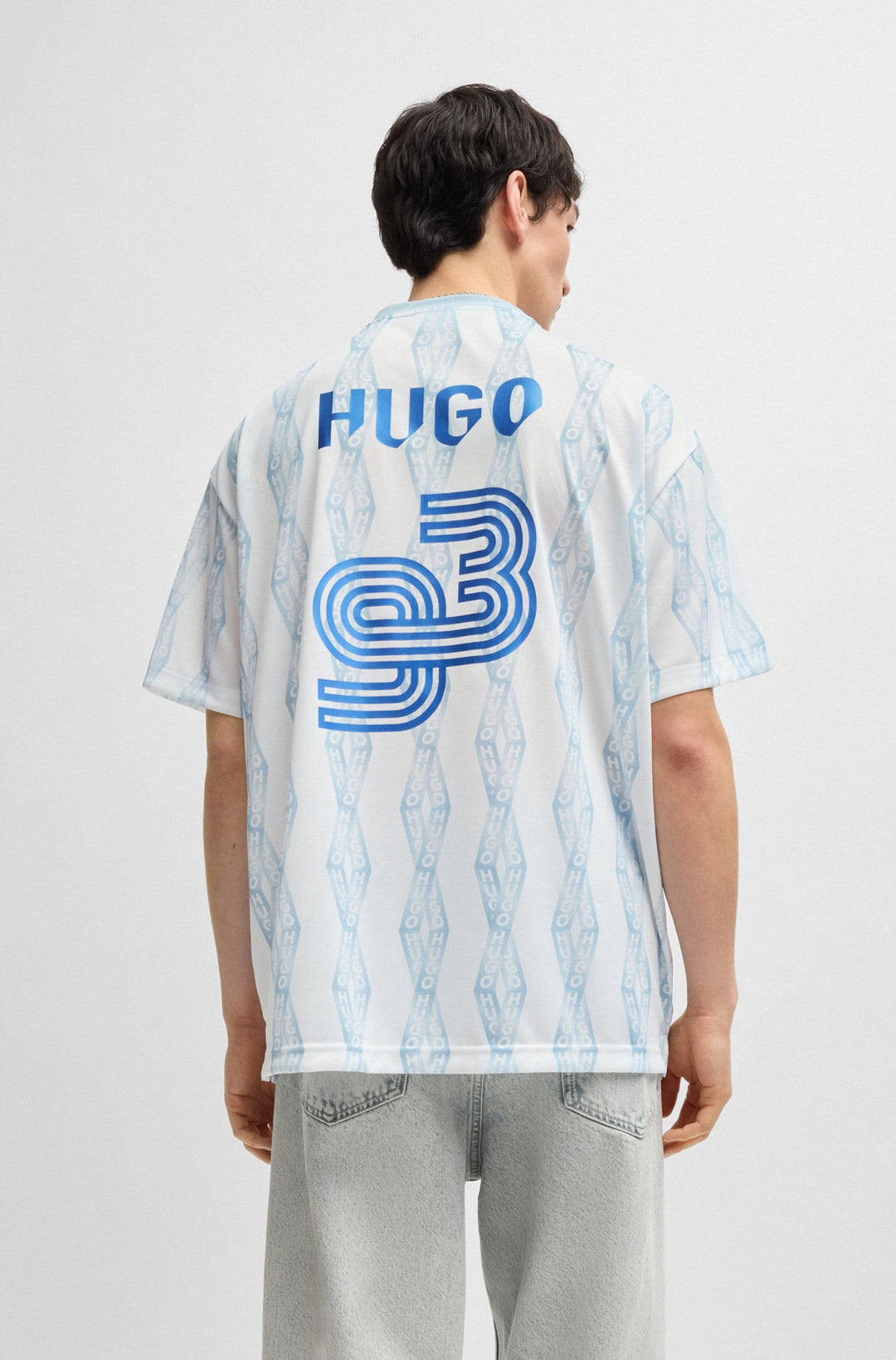 HUGO T-Shirts Oversize Fit - NOTBAL 50536080- Concorde Fashion#color_white-100