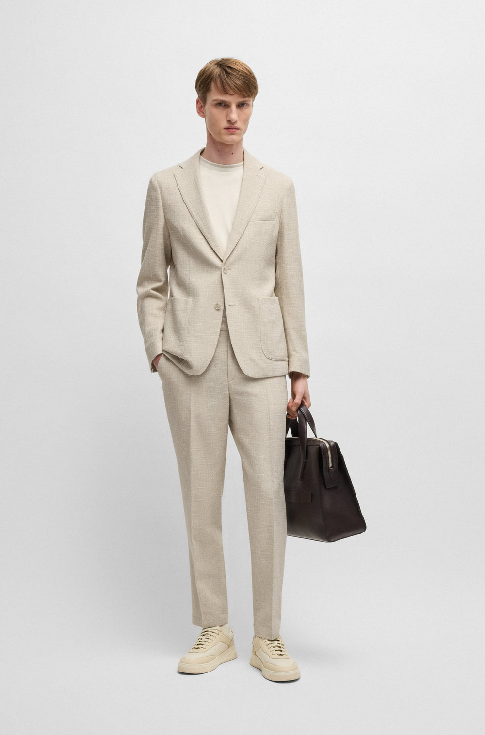 BOSS Blazers Regular Fit - C-HANRY-252 50540668- Concorde Fashion#color_beige-275