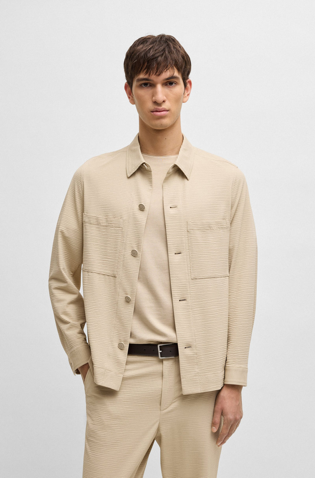 BOSS Blazers  - P-CARPER-J-2P-WG-252 50540695- Concorde Fashion#color_beige-275