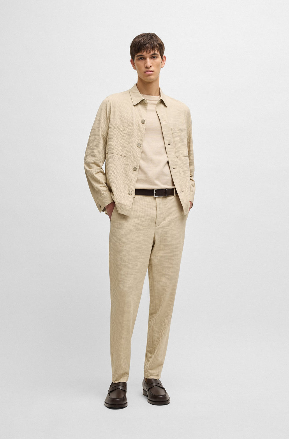 BOSS Blazers  - P-CARPER-J-2P-WG-252 50540695- Concorde Fashion#color_beige-275