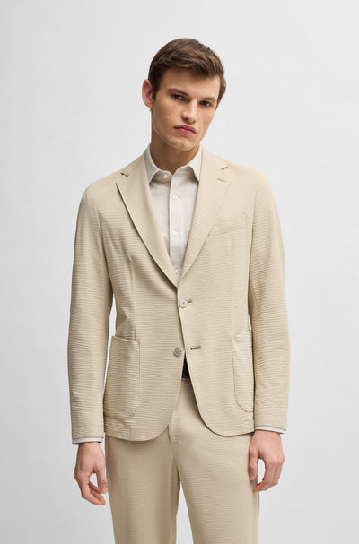 BOSS Blazers Slim Fit in Nylon - P-HANRY-J-WG-252 10271129 01-50540703- Concorde Fashion#color_beige-275