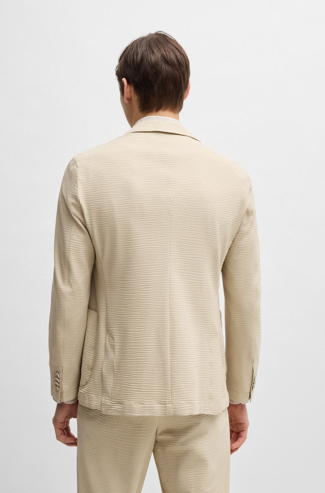 BOSS Blazers Slim Fit in Nylon - P-HANRY-J-WG-252 10271129 01-50540703- Concorde Fashion#color_beige-275