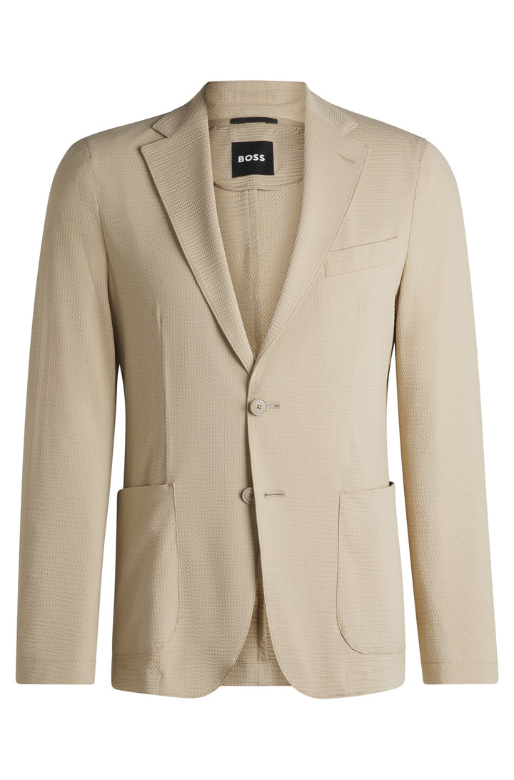 BOSS Blazers Slim Fit in Nylon - P-HANRY-J-WG-252 10271129 01-50540703- Concorde Fashion#color_beige-275