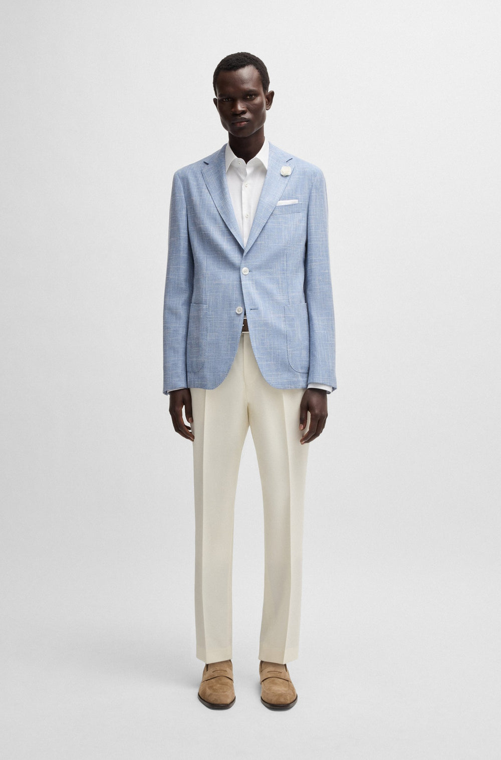 BOSS Blazers Slim Fit - C-HANRY-252 50540742- Concorde Fashion#color_blue-454