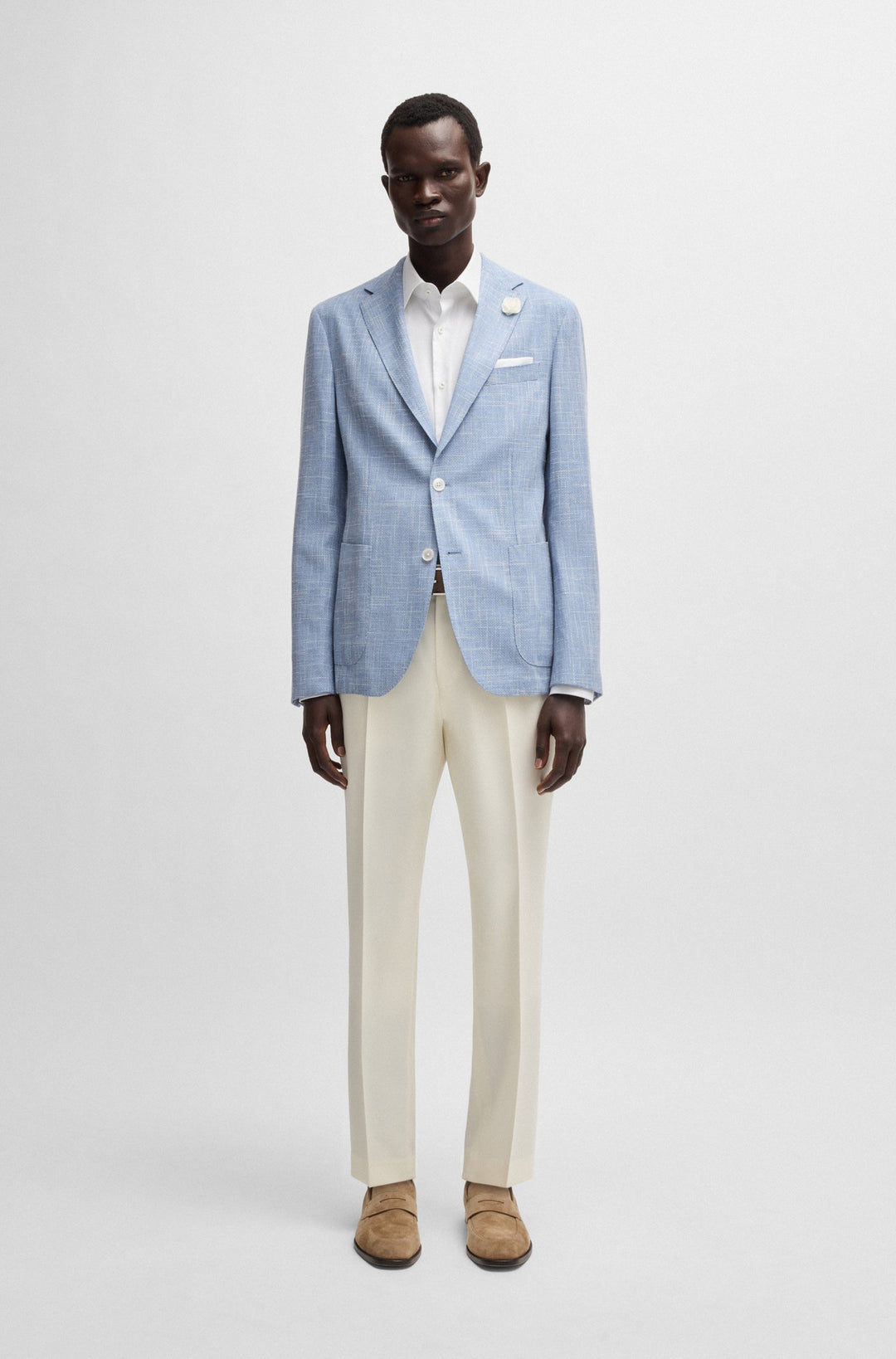 BOSS Blazers Slim Fit - C-HANRY-252 50540742- Concorde Fashion#color_blue-454