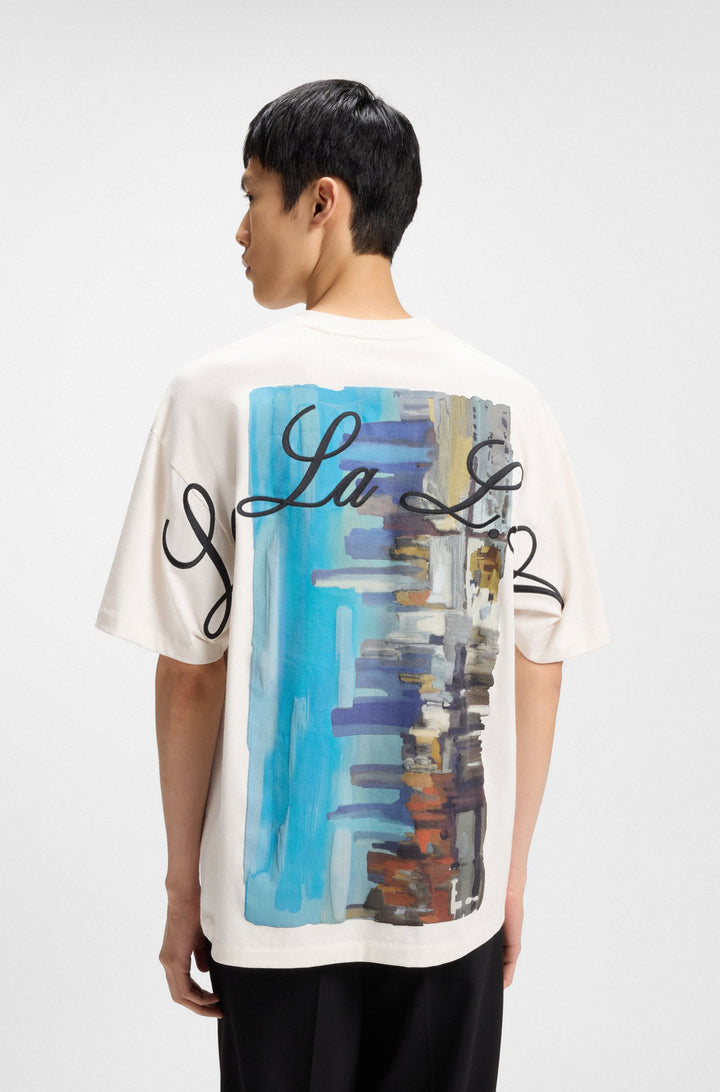HUGO T-Shirts Oversize Fit - DUWRITE 50538958- Concorde Fashion#color_white-102