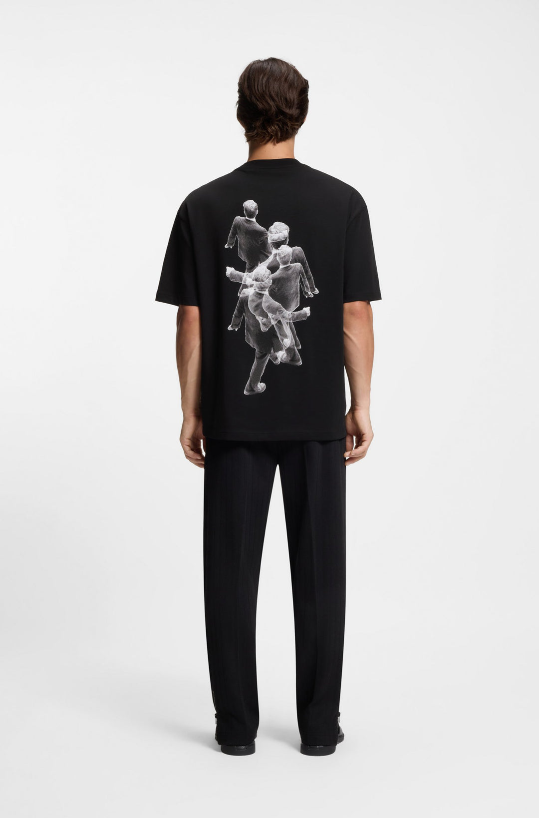 HUGO T-Shirts Oversize Fit - DOLLO 50553337- Concorde Fashion#color_black-001