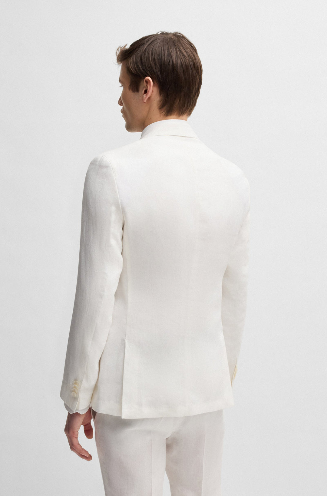 BOSS Blazers Slim Fit - C-HUGE-PEAK-252 50540516- Concorde Fashion#color_white-100