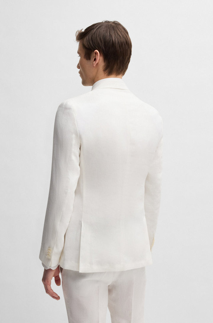 BOSS Blazers Slim Fit - C-HUGE-PEAK-252 50540516- Concorde Fashion#color_white-100