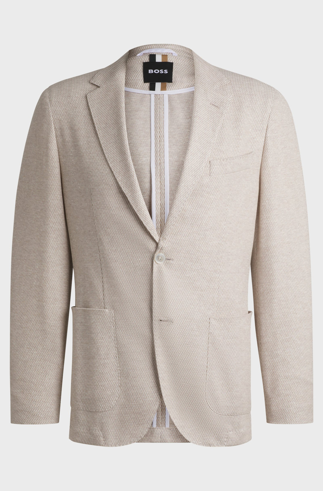 BOSS Blazers Regular Fit in Cotton Mix - C-JAYE-J-241 10271181 01-50542639- Concorde Fashion#color_white-131