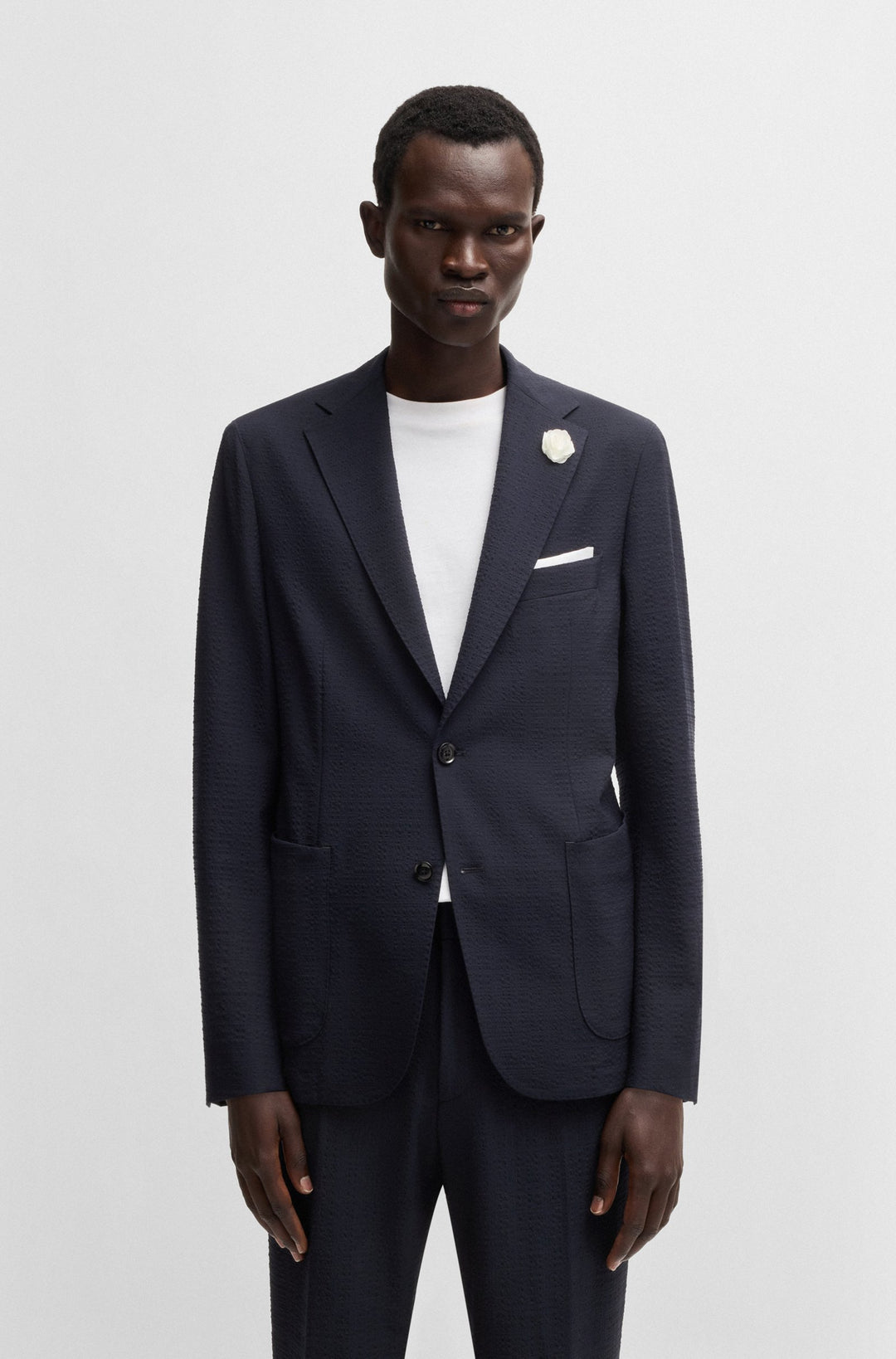 BOSS Blazers Slim Fit - C-HANRY-252 50540784- Concorde Fashion#color_navy-404