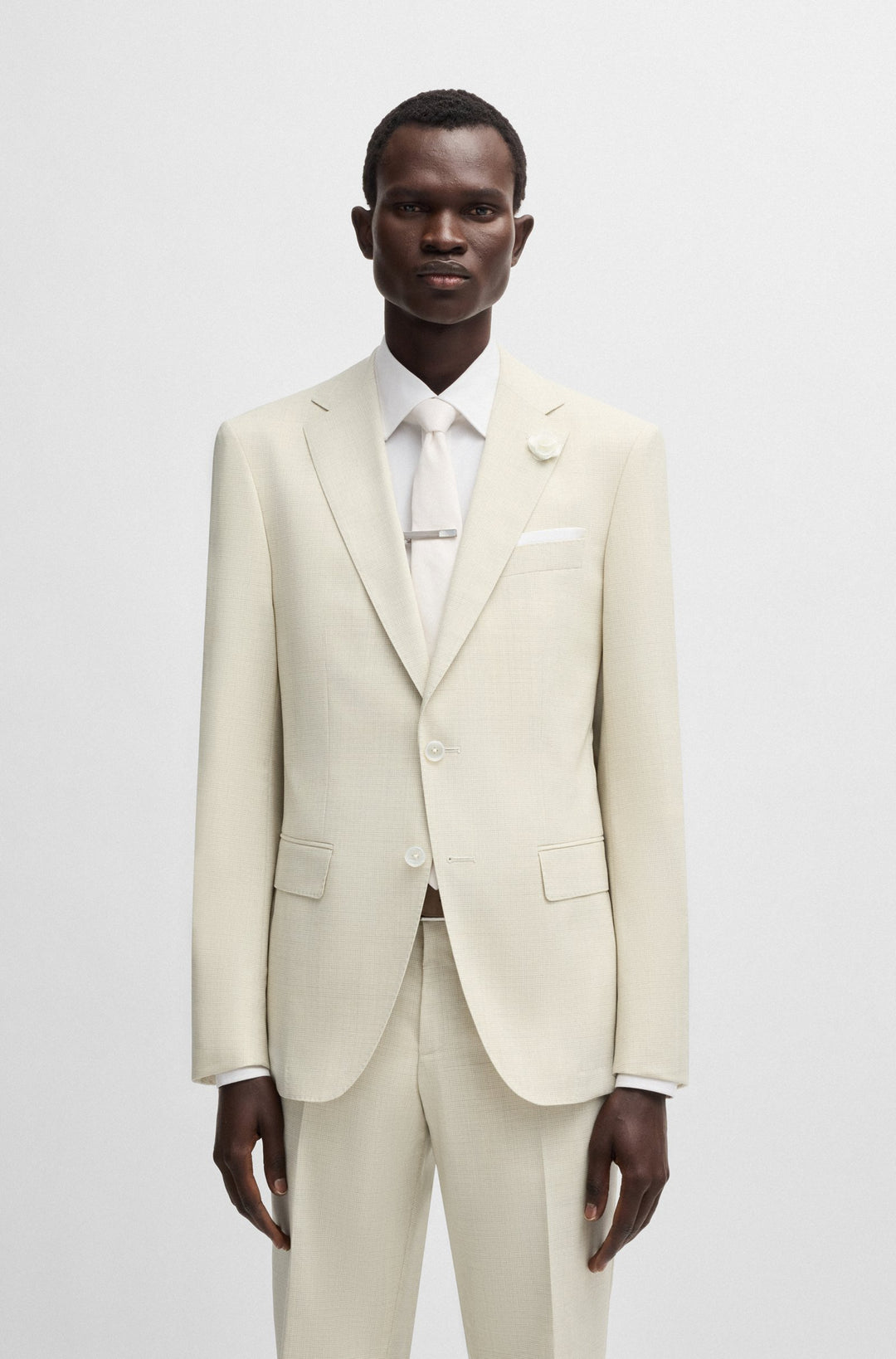 BOSS Blazers Slim Fit - H-HUTSON-233 50540712- Concorde Fashion#color_white-131