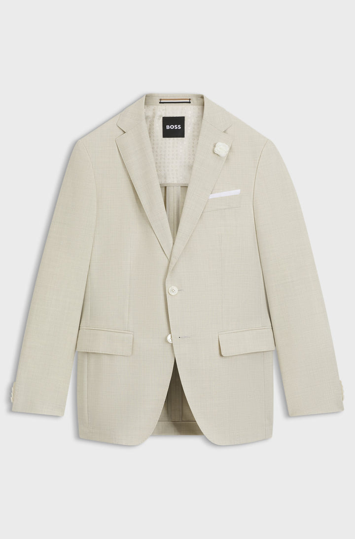 BOSS Blazers Slim Fit - H-HUTSON-233 50540712- Concorde Fashion#color_white-131