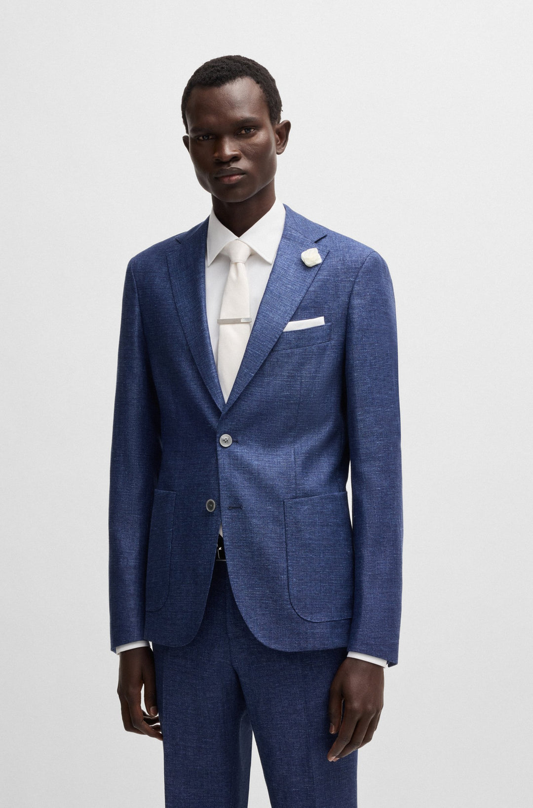 BOSS Blazers Slim Fit - C-HANRY-252 50540724- Concorde Fashion#color_navy-404