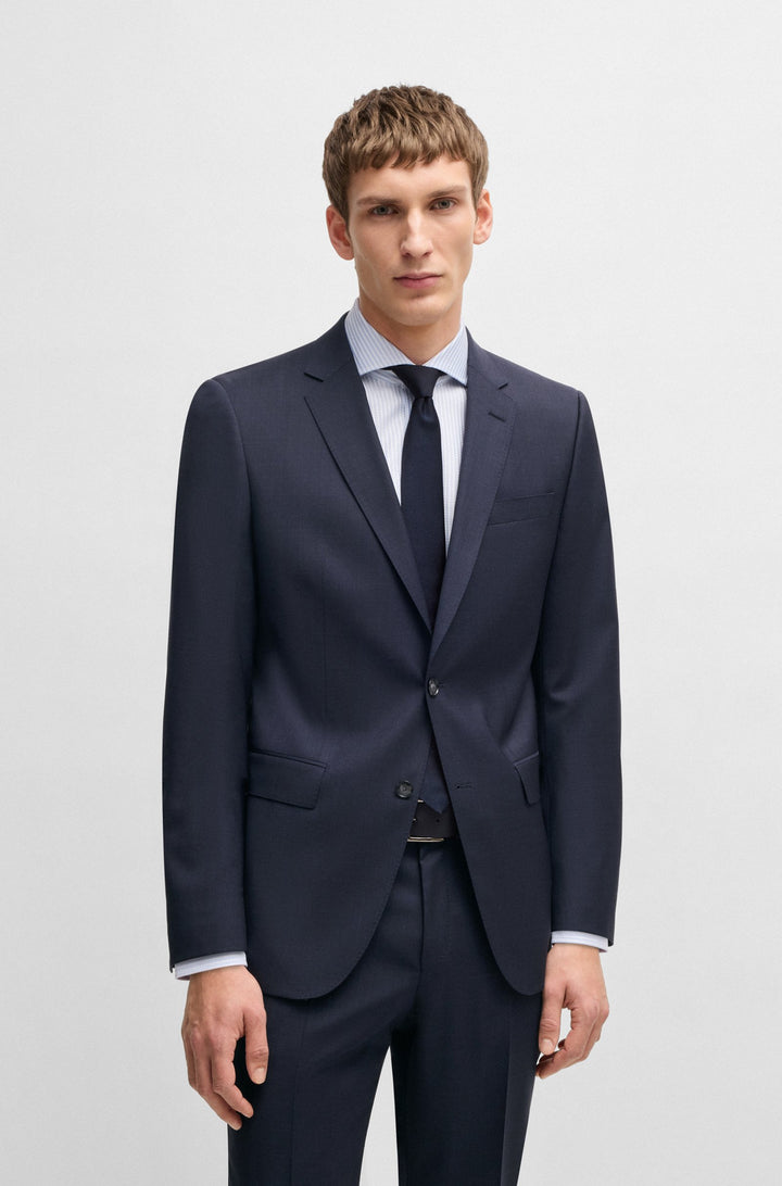 BOSS Suits Slim Fit - H-HUGE-2PCS-224 50540588- Concorde Fashion#color_navy-404