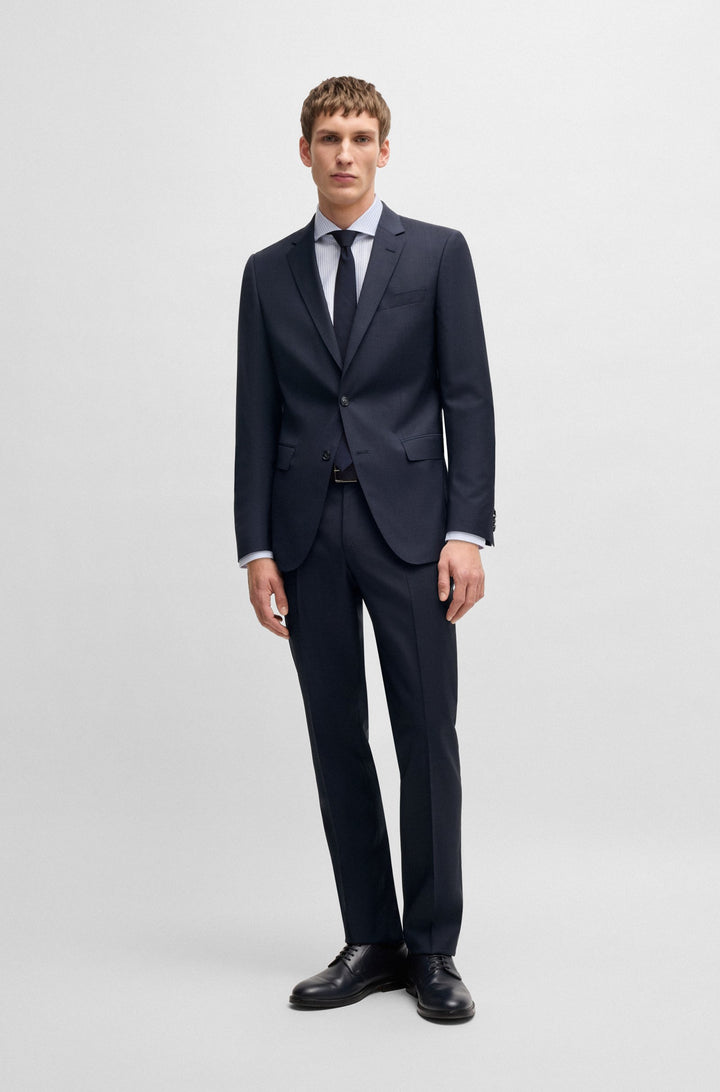 BOSS Suits Slim Fit - H-HUGE-2PCS-224 50540588- Concorde Fashion#color_navy-404