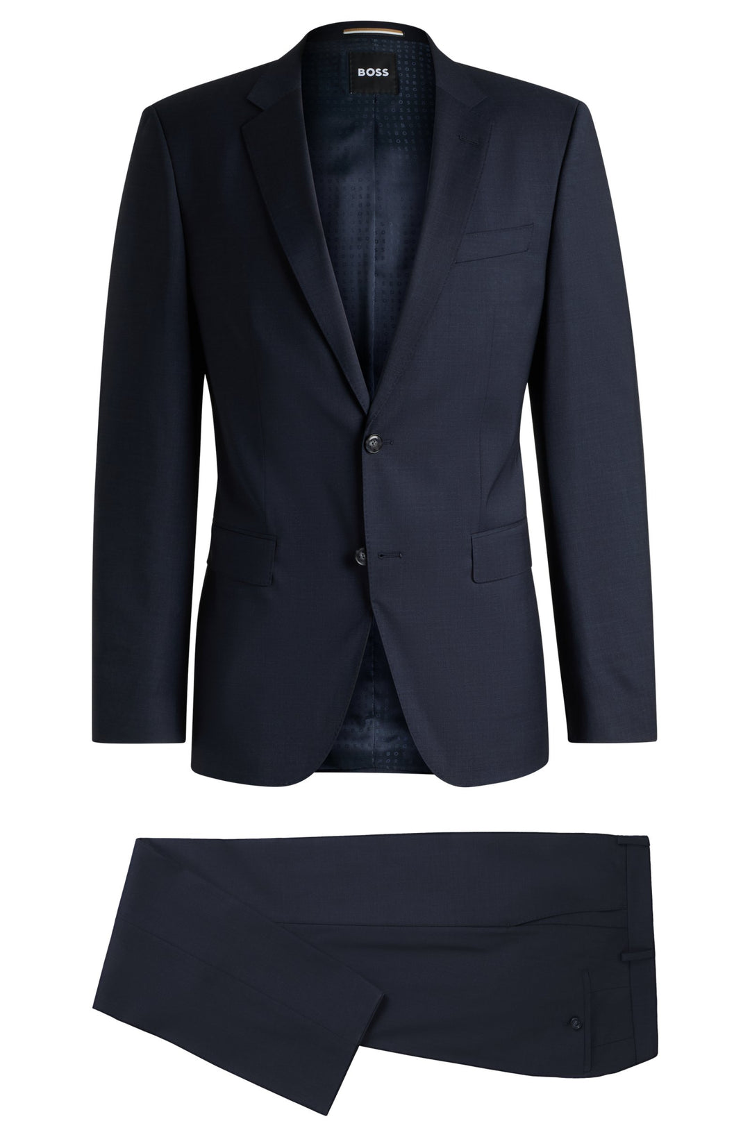 BOSS Suits Slim Fit - H-HUGE-2PCS-224 50540588- Concorde Fashion#color_navy-404