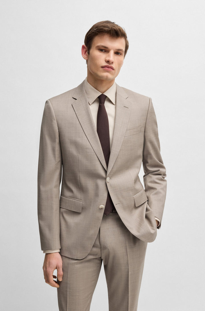 BOSS Suits Slim Fit - H-HUGE-2PCS-224 50540588- Concorde Fashion#color_beige-275