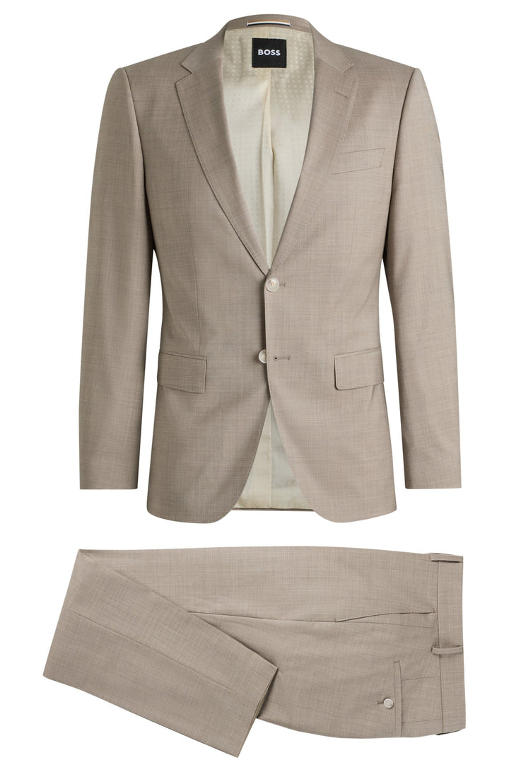 BOSS Suits Slim Fit - H-HUGE-2PCS-224 50540588- Concorde Fashion#color_beige-275