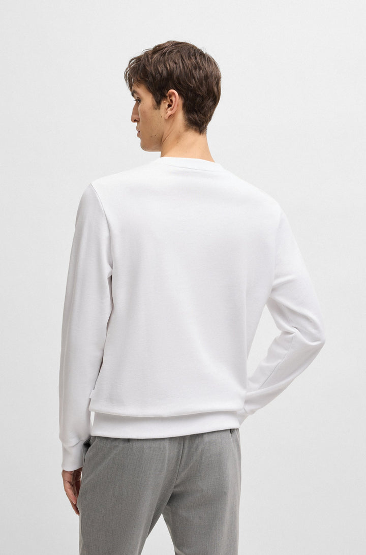 BOSS Sweatshirts Regular Fit - C-SOLERI 120 50536797- Concorde Fashion#color_white-100
