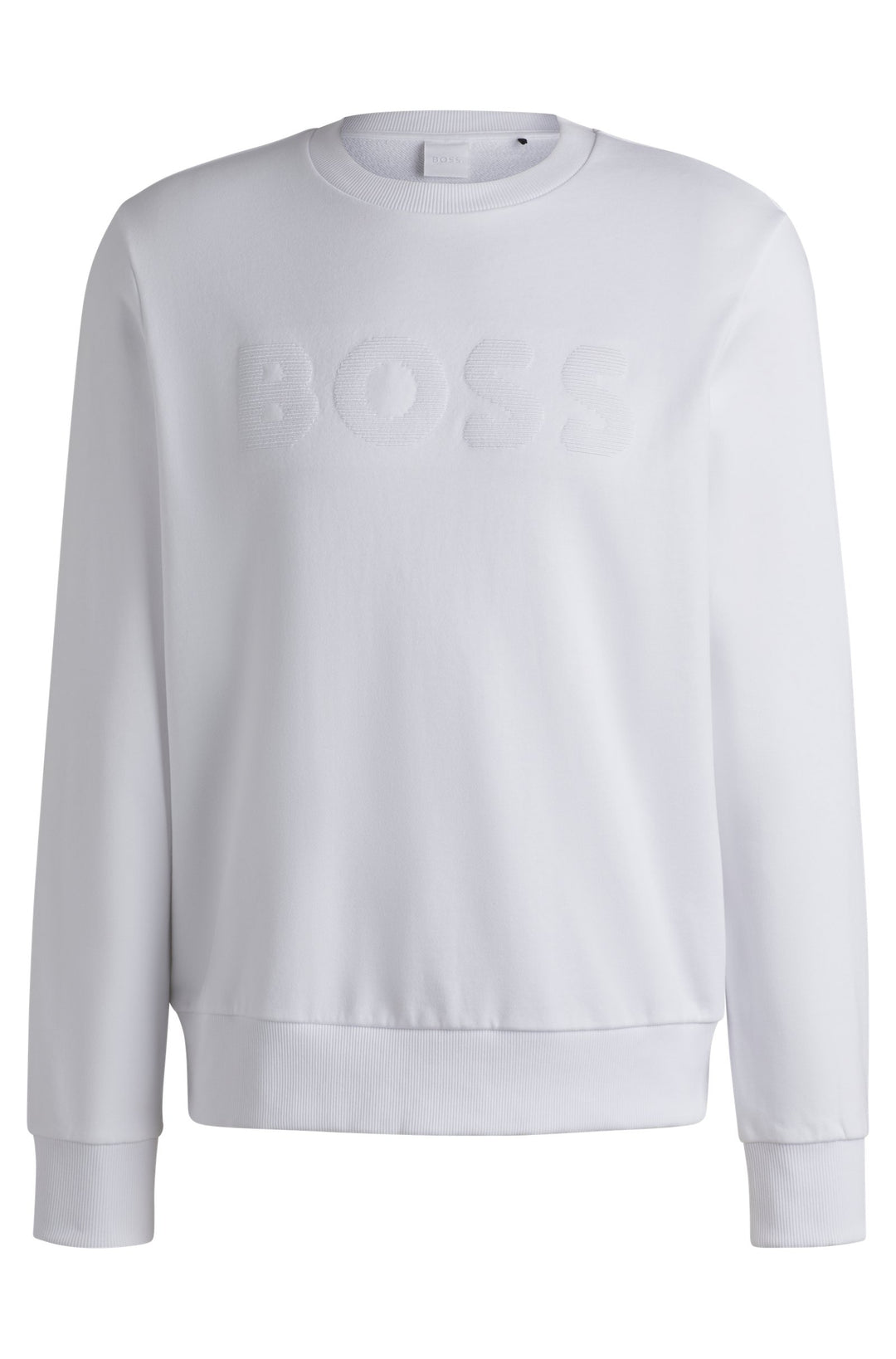 BOSS Sweatshirts Regular Fit - C-SOLERI 120 50536797- Concorde Fashion#color_white-100