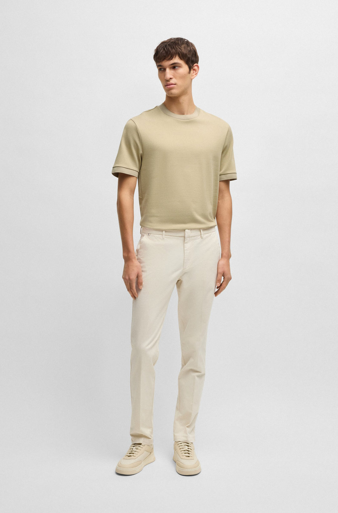 BOSS T-Shirts Regular Fit - P-TAUT 25 50537495- Concorde Fashion#color_beige-275